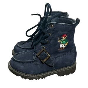 Polo by Ralph Lauren Kids Navy Boots